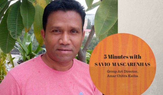 Five Minutes with Illustrator Savio Mascarenhas, Group Art Director of Amar Chitra Katha