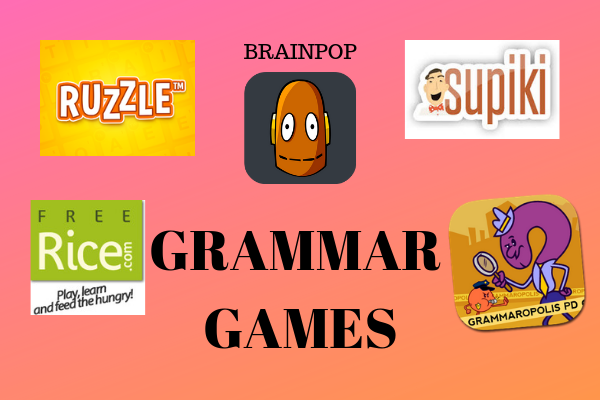Grammatical mistakes Games