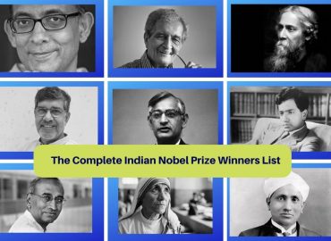 The Complete Indian Nobel Prize Winners List!